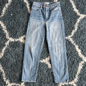 Madewell High Rise Classic Fit Jeans